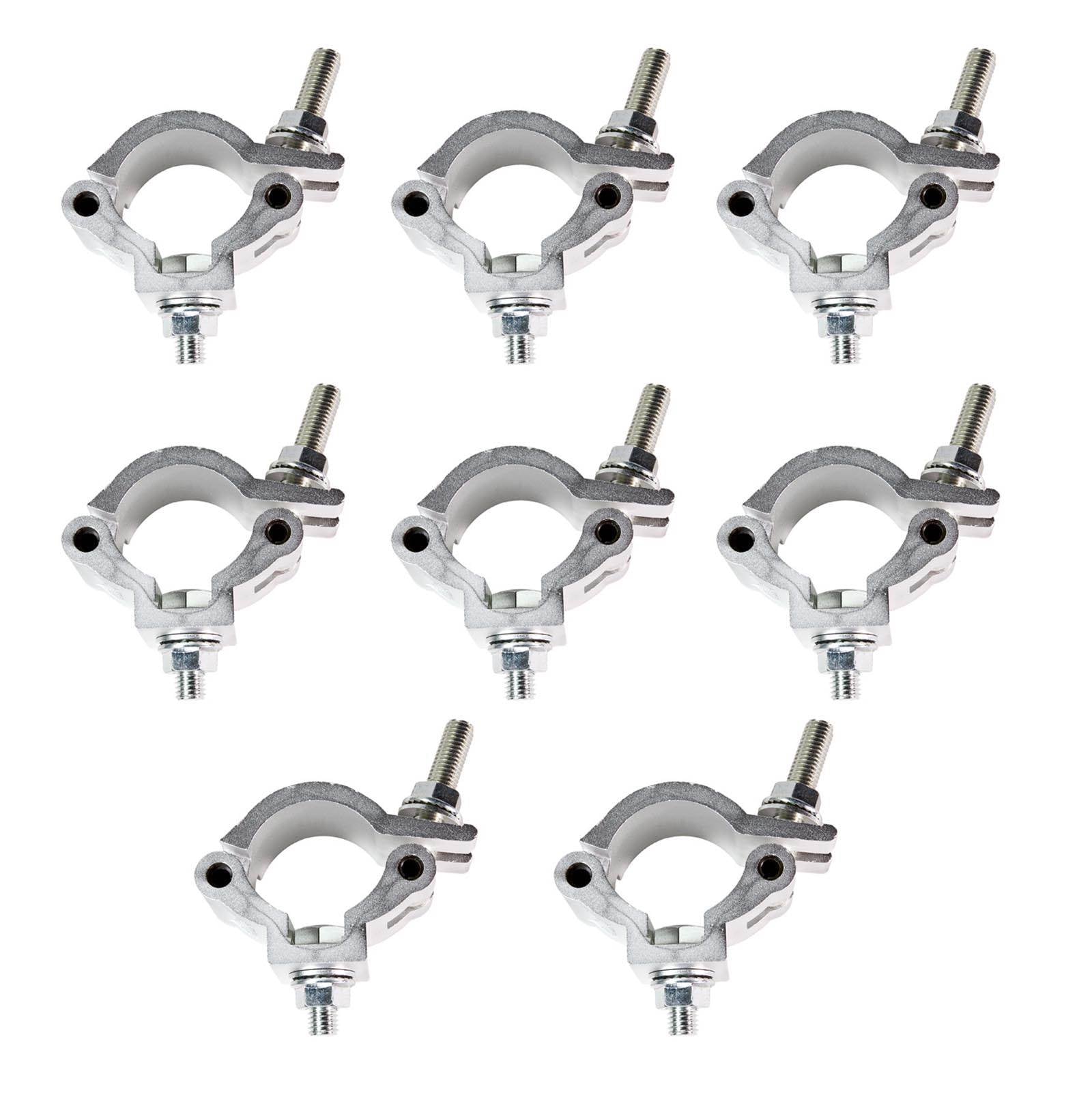 8 CHAUVET CLP-15 360° Wrap Around O-Clamp Truss Lighting Mounts | 600lb Capacity