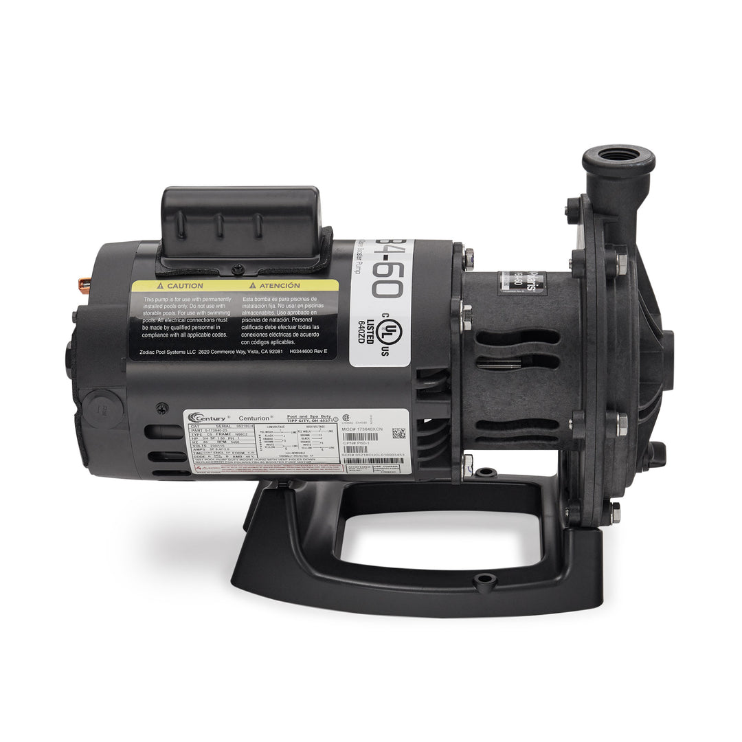 POLARIS PB4-60 OEM Booster Pump 3/4 HP for Pressure Pool Cleaners (Open Box)