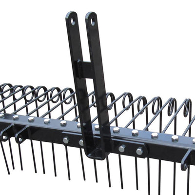 Field Tuff 60 Inch Pine Straw Rake w/ Coil Spring Tines & 3 Point Hitch (Used) - VMInnovations