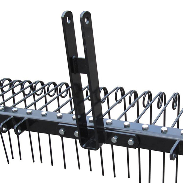 Field Tuff 60" Pine Straw Rake w/ Coil Spring Tines & 3 Point Hitch (Open Box)