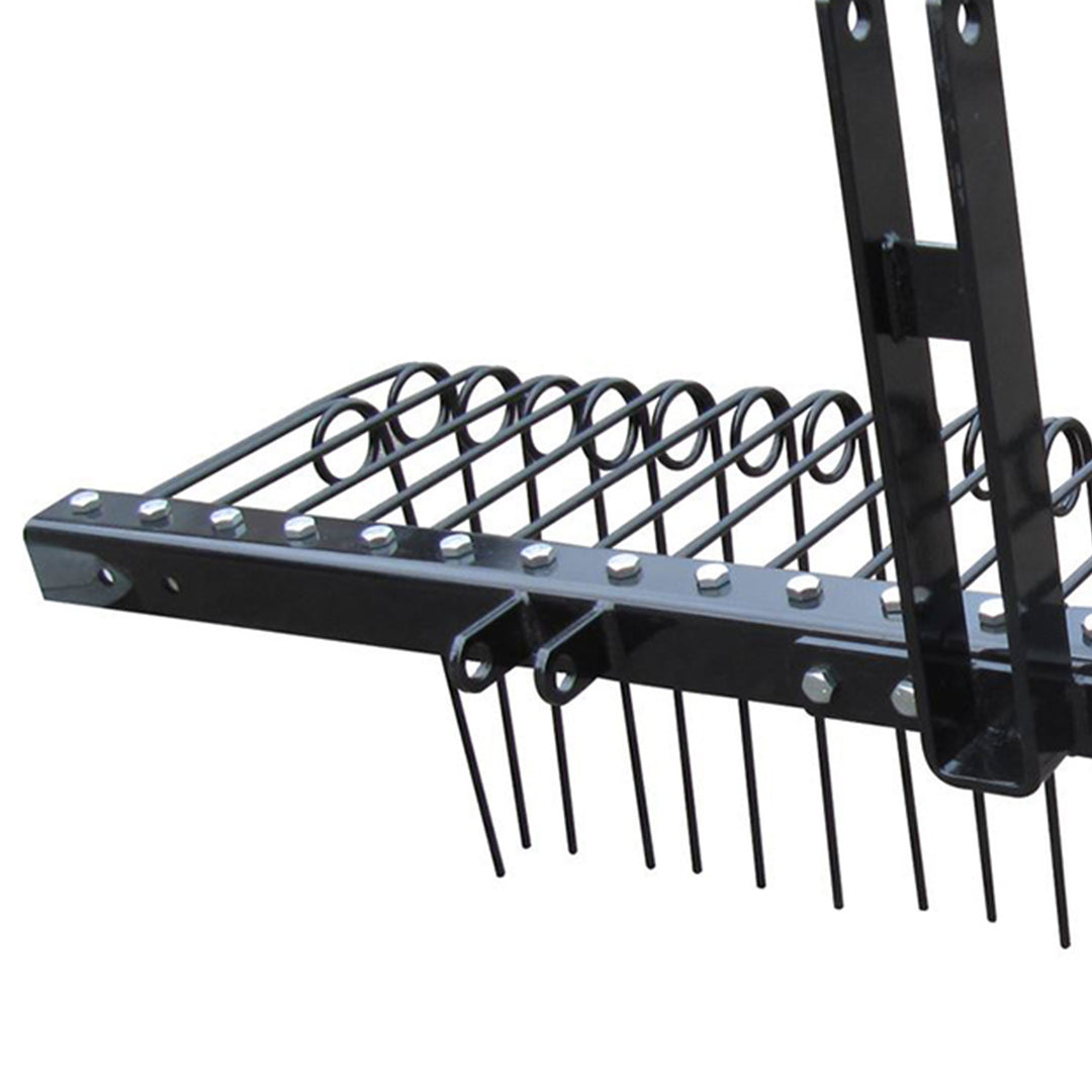 Field Tuff 60" Pine Straw Rake w/ Coil Spring Tines & 3 Point Hitch (Open Box)