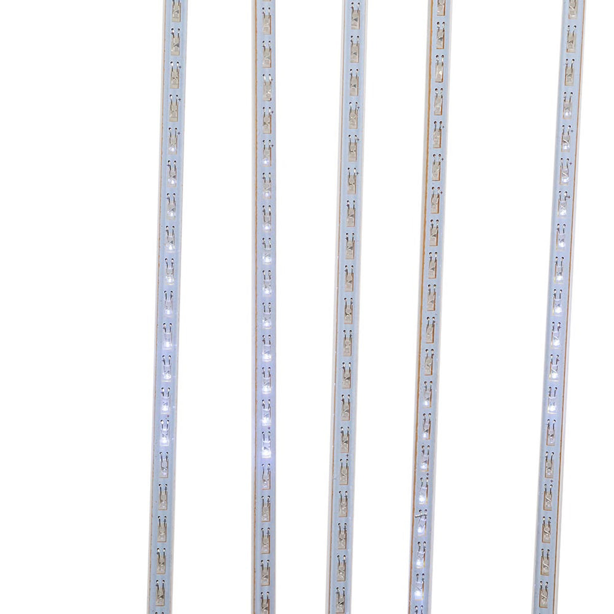 Kurt Adler Indoor Outdoor 150 LED Light Holiday Winter White Meteor Shower Set