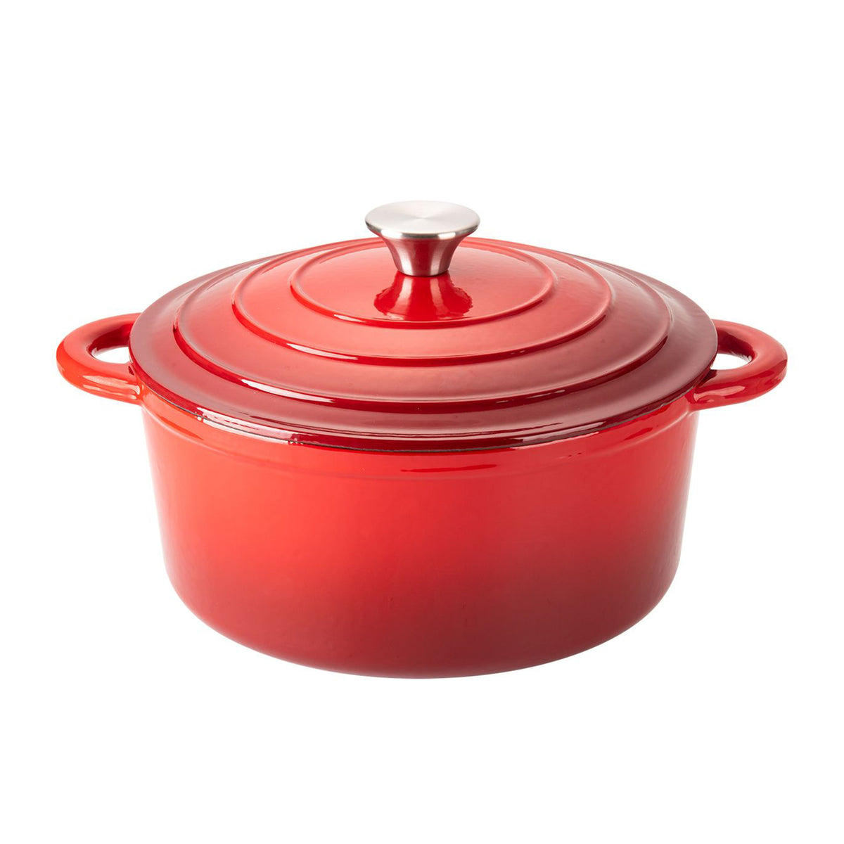 Hamilton Beach Cast Iron Oven Pot, Sauce Pan, and Frying Sauce Pan Set, (5 Pack) - VMInnovations