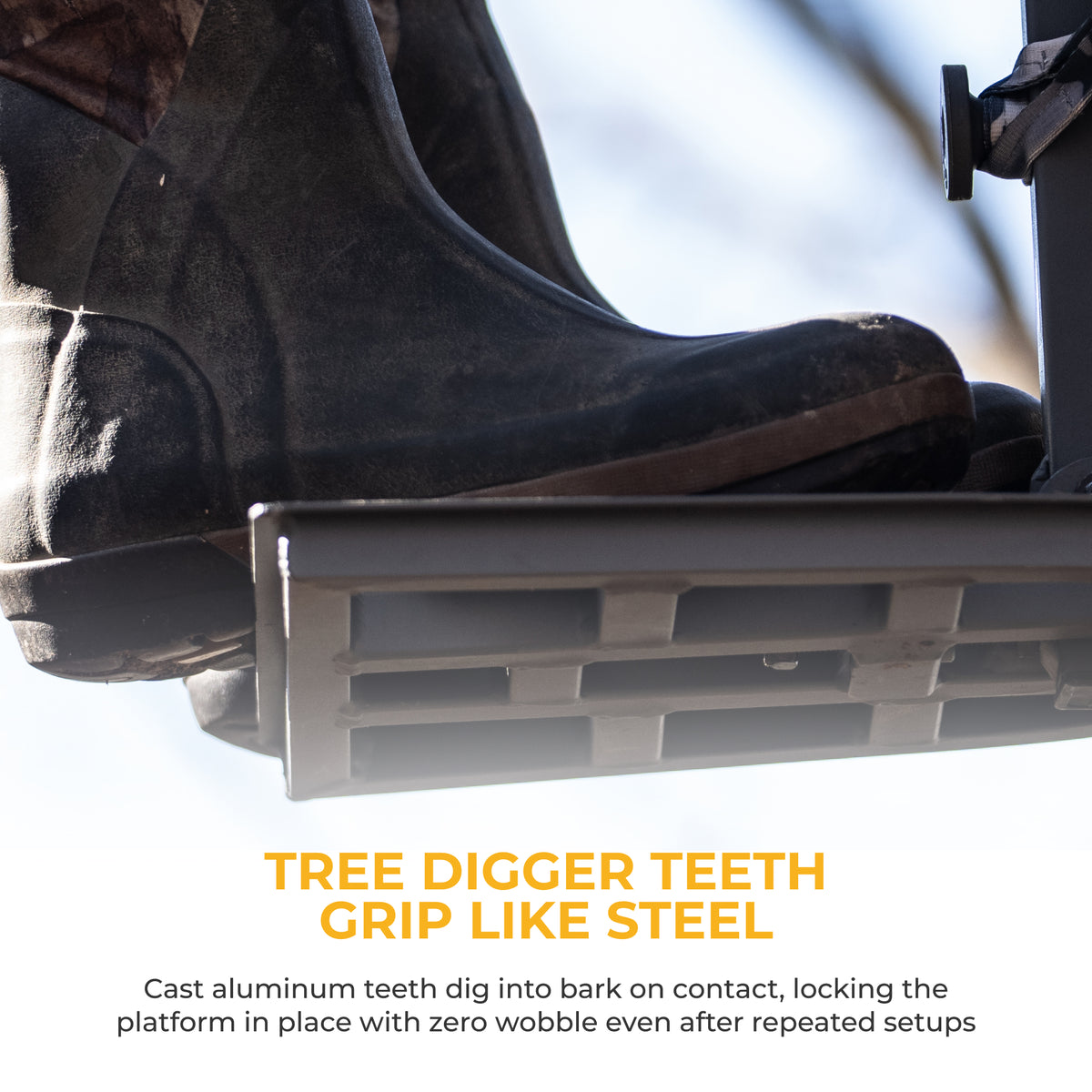 Hawk Hammock Apex Full Platform, Tree Digger Teeth, Silent Strap (Open Box)