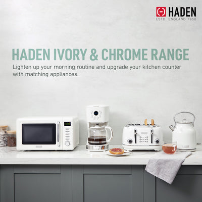 Haden Heritage Vintage 0.7 Cubic Foot 700 WT Countertop Microwave Oven (Used) - VMInnovations