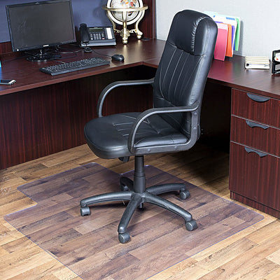 Dimex 36x48" Plastic Office Chair Mat for Low Pile Carpet for Hard Floors, Clear