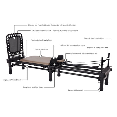 Stamina AeroPilates Reformer Whole Body Resistance Workout System (For Parts) - VMInnovations