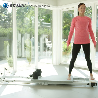 Stamina AeroPilates Precision Reformer Resistance Workout System (For Parts)