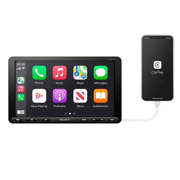 Sony Car Audio 8.95" Media Receiver with CarPlay and Android Auto (Open Box)