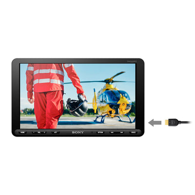 Sony Car Audio 8.95" Media Receiver with CarPlay and Android Auto (For Parts)