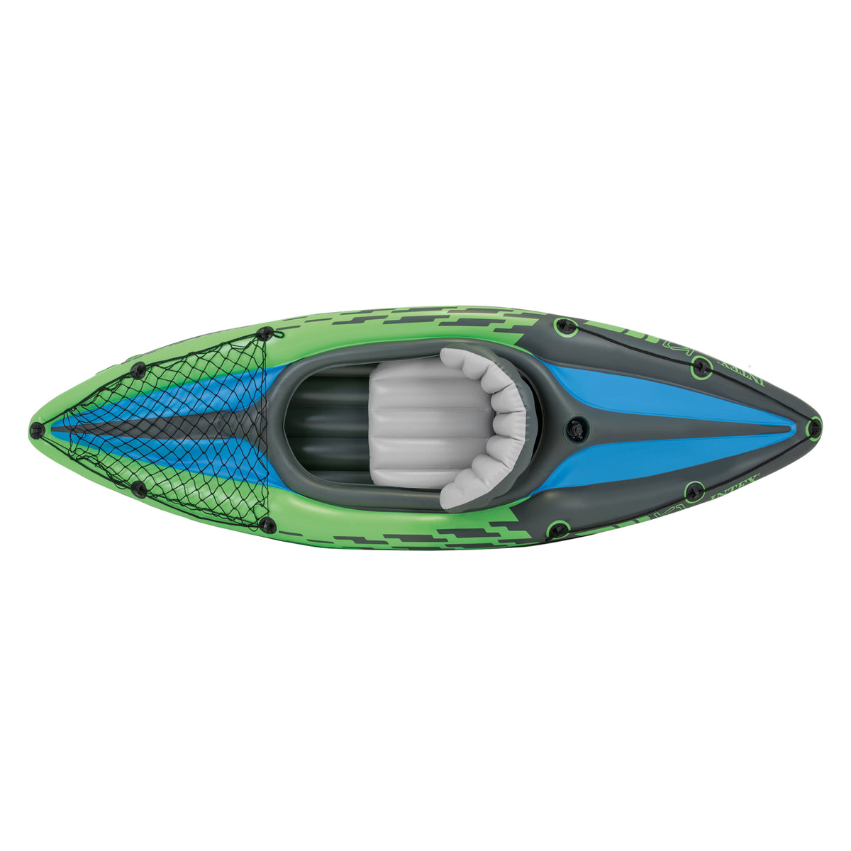 Intex K1 Inflatable Single Person Kayak Set and Accessory Kit w/ Pump (Open Box)