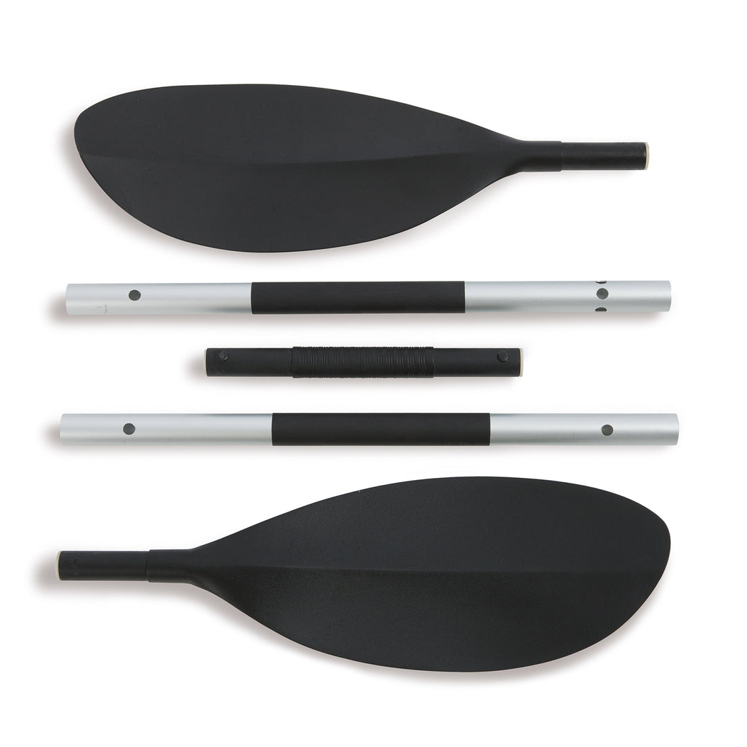 Intex K1 Inflatable Single Person Kayak Set and Accessory Kit w/ Pump (Open Box) - VMInnovations