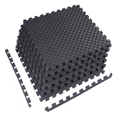 Everyday Essentials Home Gym Bench Strength Workout Station and Exercise Mat - VMInnovations
