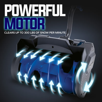 Snow Joe 24V Cordless Snow Shovel for Driveway Winter Snow Removal, 24V-SS13-CT - VMInnovations