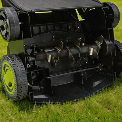 Sun Joe Cordless Scarifier/Dethatcher, Brushless Motor, Batteries, 24V-X2-DTS15