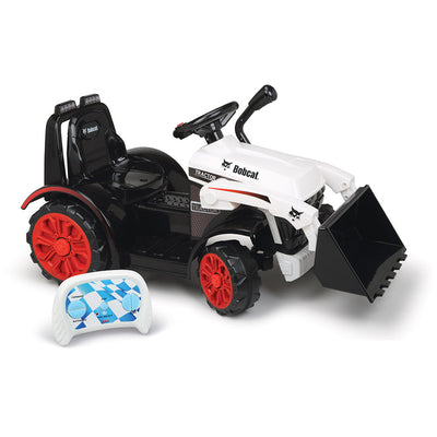 BOBCAT Construction Tractor Kids 6 Volt Ride On Toy with Music and Horn (Used)