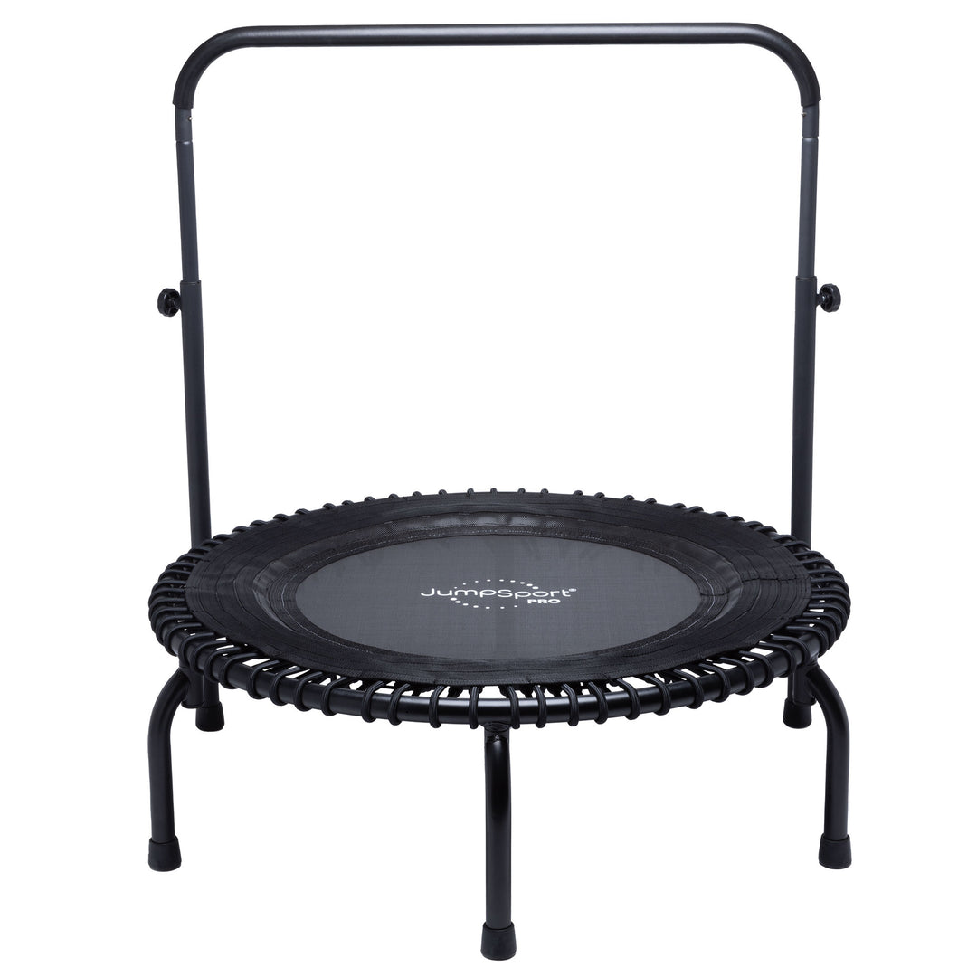 JumpSport 350 PRO Lightweight 39-Inch Adults Fitness Trampoline & Handle Bar - VMInnovations