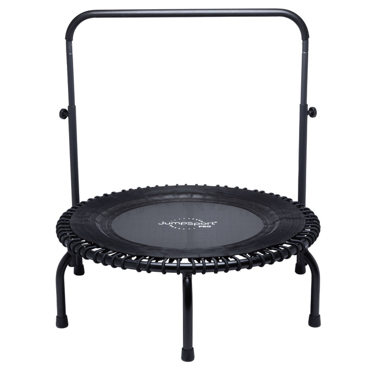 JumpSport 350 PRO Lightweight 39-Inch Adults Fitness Trampoline & Handle Bar - VMInnovations
