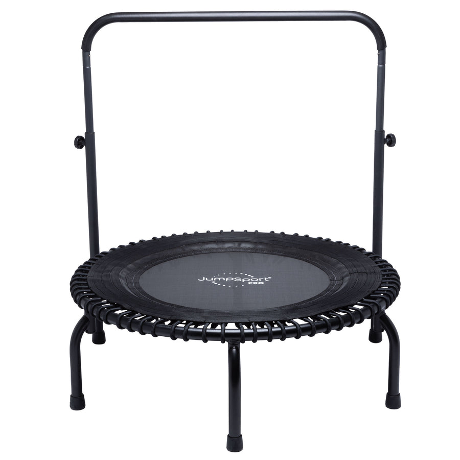 JumpSport 350 PRO Lightweight 39-Inch Adults Fitness Trampoline & Handle Bar - VMInnovations