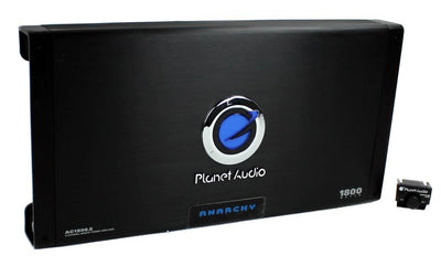 Planet Audio AC1800.5 1800W 5 Channel Car Amplifier Power Amp + Remote