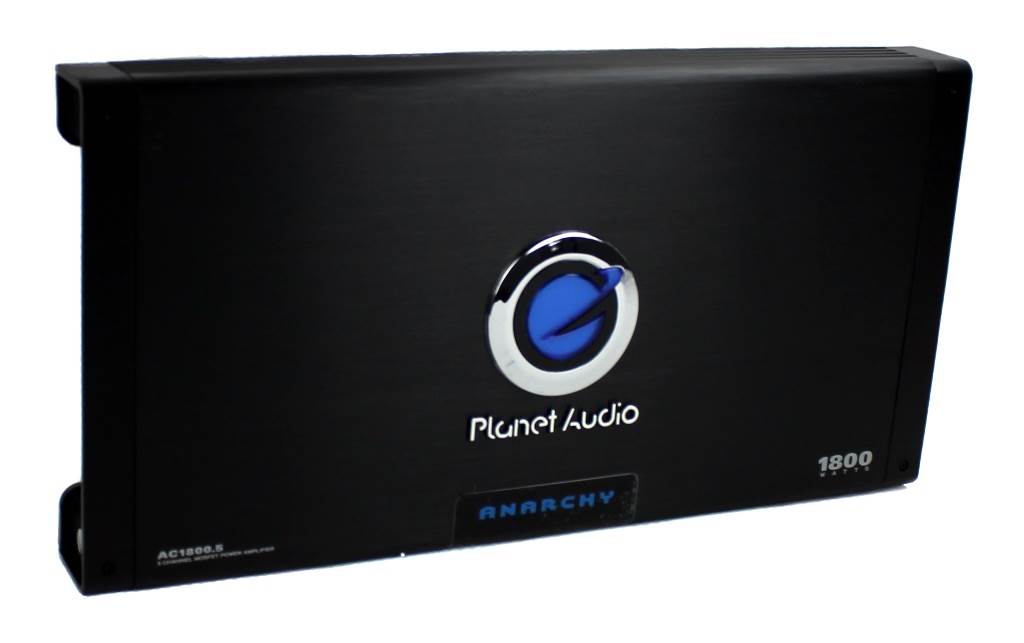 Planet Audio AC1800.5 1800W 5 Channel Car Amplifier Power Amp + Remote (2 Pack)