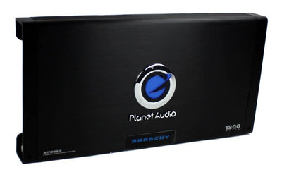 Planet Audio AC1800.5 1800W 5 Channel Car Amplifier Power Amp + Remote (2 Pack)