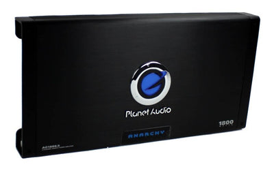 Planet Audio AC1800.5 1800W 5 Channel Car Amplifier Power Amp + Remote