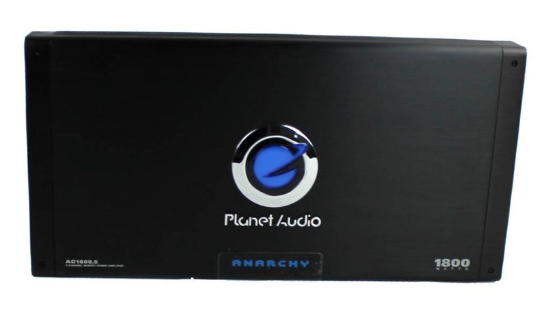 Planet Audio AC1800.5 1800W 5 Channel Car Amplifier Power Amp + Remote (4 Pack)