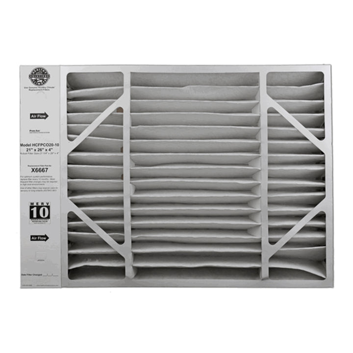Lennox PCO-20C Replacement Box Air Filter, MERV 10, 21 x 26 x 4 In (Open Box)