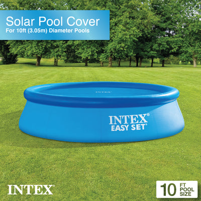 Intext 9.5 Foot Solar Cover Accessory for Above Ground Swimming Pools (Used) - VMInnovations