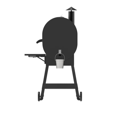 LifePro SCSP1500LP 1500 Square Inch Barrel Precision Wood Pellet Smoker Grill - VMInnovations