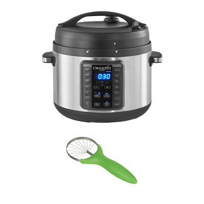 Crock-Pot 10 Quart Food Cooker with Progressive International Avocado Slicer - VMInnovations