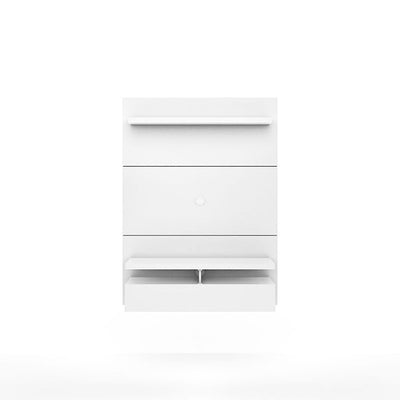 Manhattan Comfort Floating Wall Mounted Theatre Entertainment Center (For Parts)
