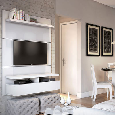 Manhattan Comfort Floating Wall Mounted Theatre Entertainment Center (For Parts)