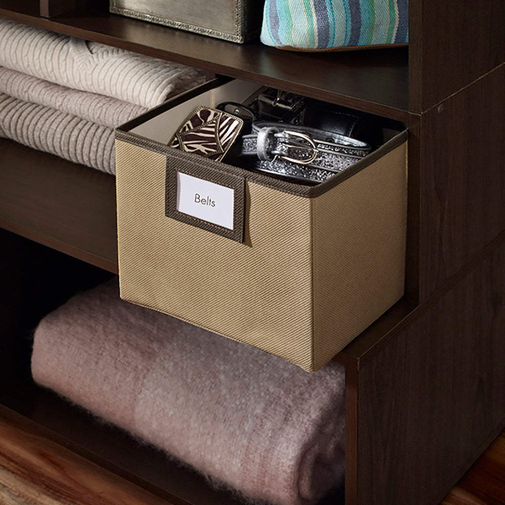 Closetmaid  Home  6 Cube Cubical Storage Organizer with Fabric Bins (6 Pack)