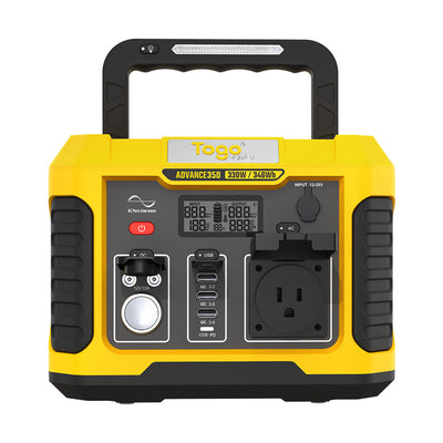 Togo Power Advance 350 Portable Power Station 120V 330W Outlets And USB (Used)