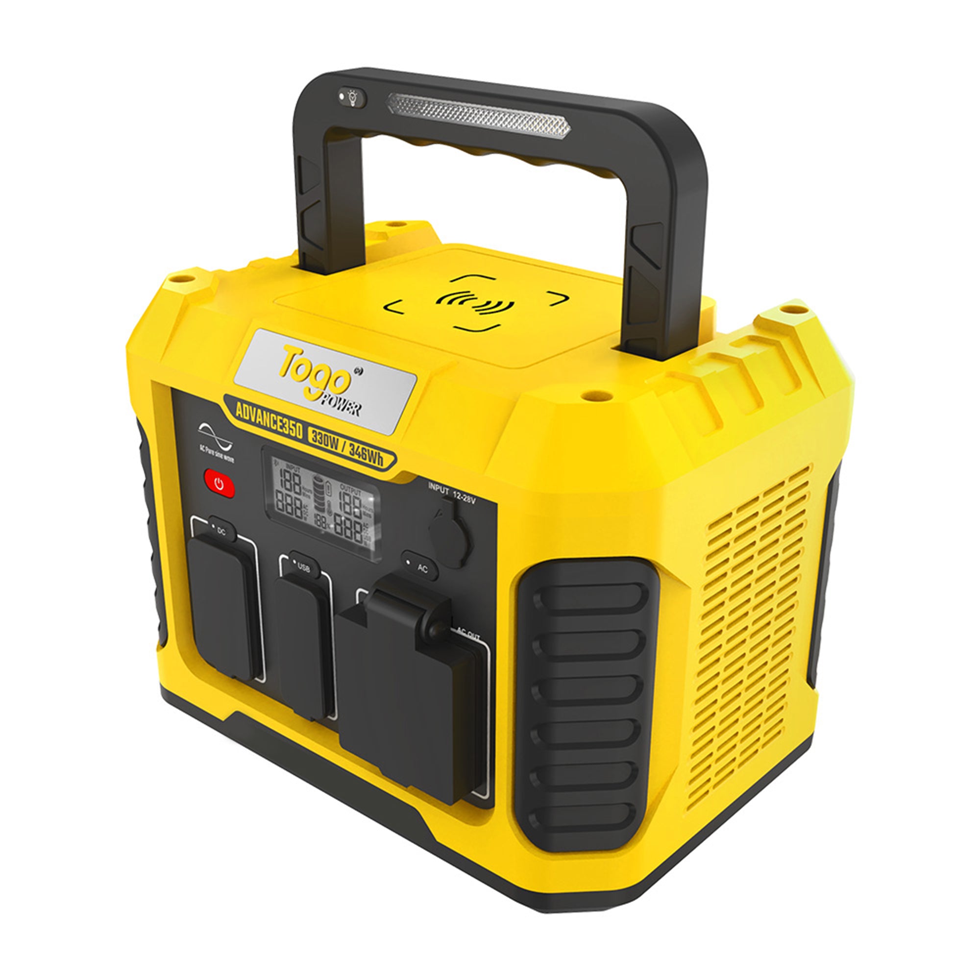 Togo Power Advance 350 Portable Power Station 120V 330W Outlets And USB (Used)