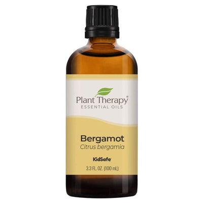 Plant Therapy Aromatherapy 100 mL Essential Oil, 3.3 Ounces, Bergamot (3 Pack)