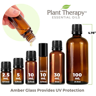 Plant Therapy 10 mL Essential Oil Roll On Blends Set, 1/3 Oz, KidSafe Top 3
