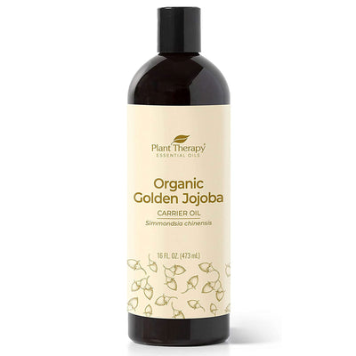 Plant Therapy Moisturizer Carrier Essential Oil, 16 Oz, Organic Golden Jojoba