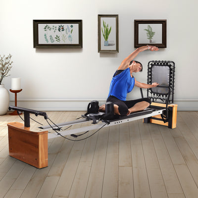 Stamina Reformer Resistance System with Cardio Rebounder (Open Box)