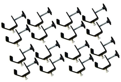 16 CHAUVET CLP-02 Medium Duty C-Clamps DJ Truss Light Mounting | 55 lb Capacity