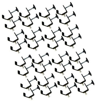 32 CHAUVET CLP-02 Medium Duty C-Clamps DJ Truss Light Mounting | 55 lb Capacity