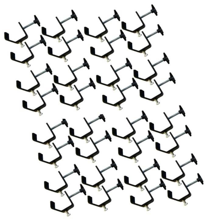 32 CHAUVET CLP-02 Medium Duty C-Clamps DJ Truss Light Mounting | 55 lb Capacity