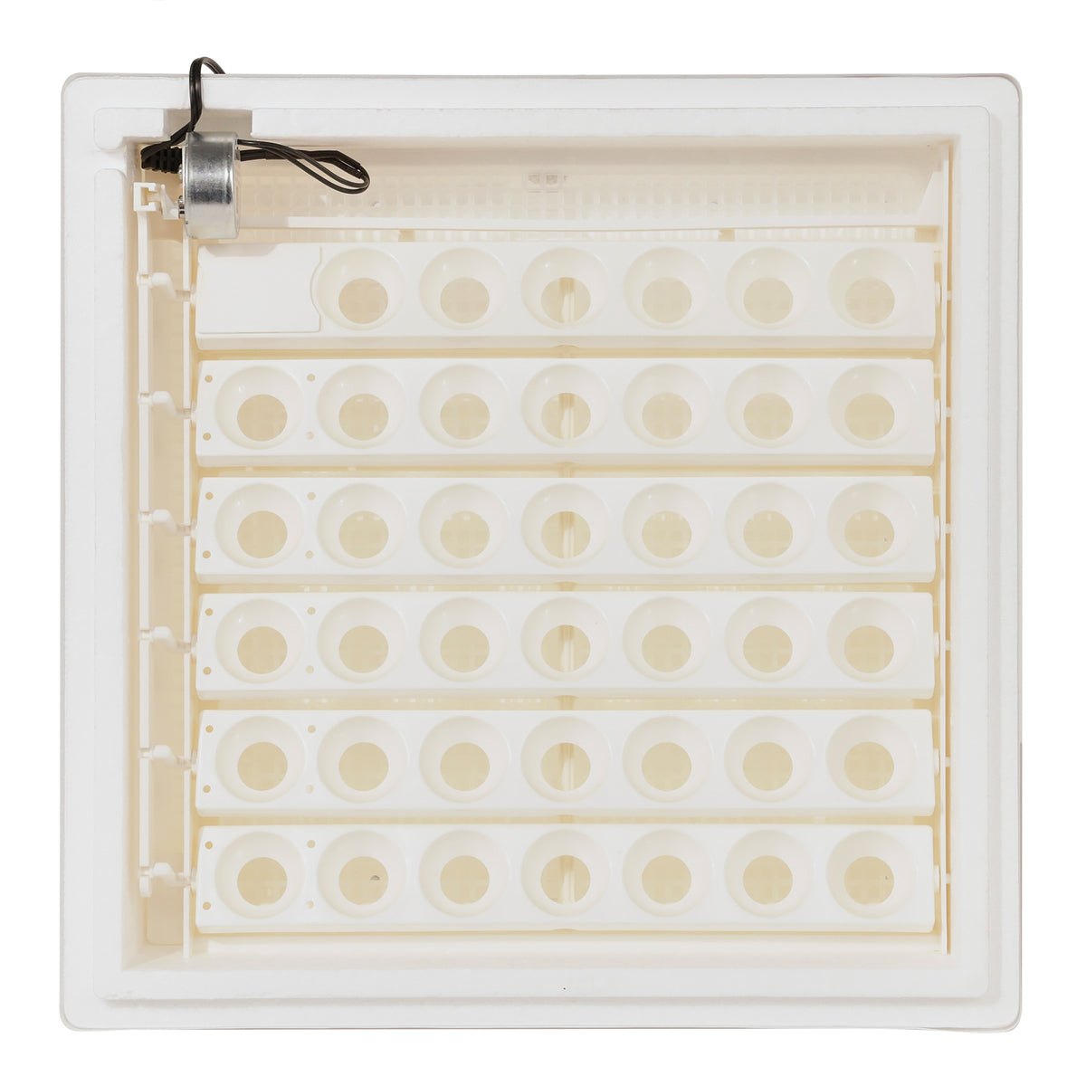 Farm Innovators 4250 Digital Circulated Air Incubator w/ Auto Egg Turner, White (Refurbished)