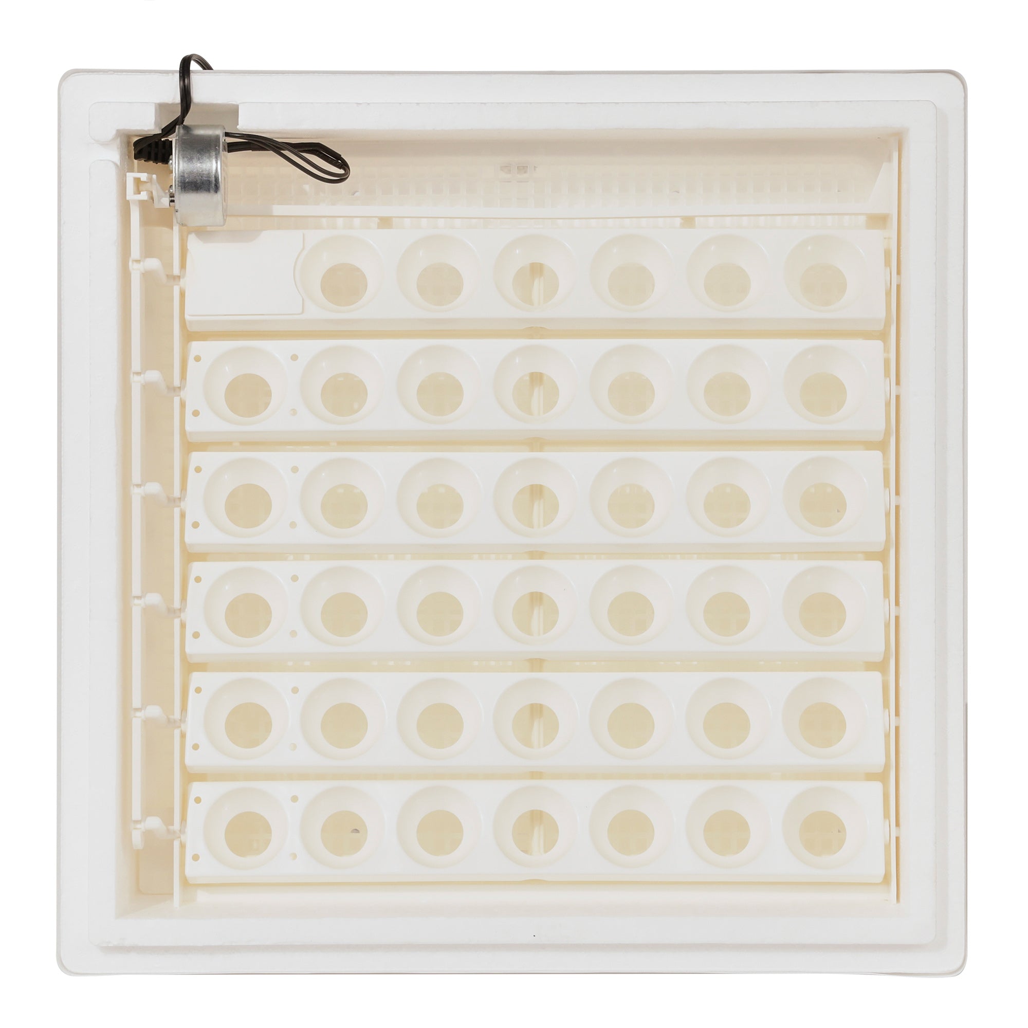 Farm Innovators Digital Circulated Air Incubator w/ Auto Egg Turner, White(Used) - VMInnovations
