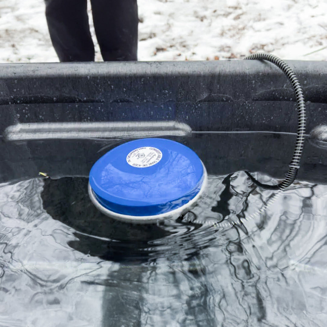 Farm Innovators H-418C Cast Aluminum 1250W Floating Tank De-Icer (Open Box)