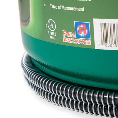 Farm Innovators Model HB-60 Oversized 2 Gal. Plastic Heated Bucket, 60 W (Used)