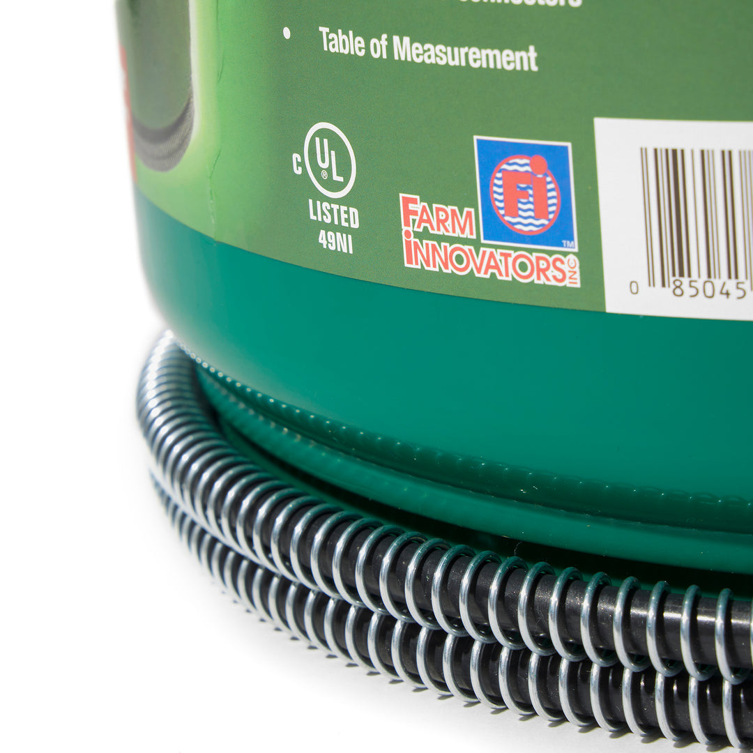 Farm Innovators Model Oversized 2 Gallon Plastic Heated Bucket, 60 Watt (3 Pack) - VMInnovations