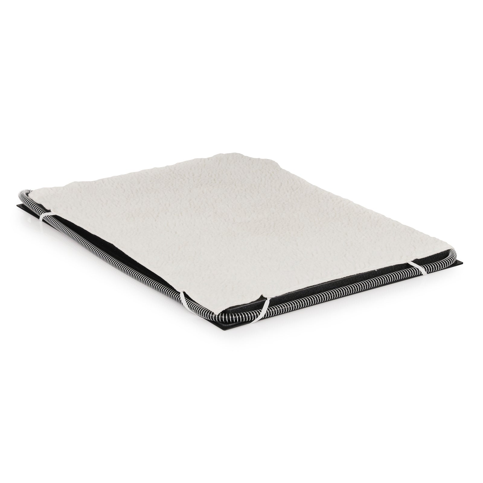 Farm Innovators HM-80M Medium Plastic Heated Pet Mat with Fleece Cover, 70 Watt - VMInnovations